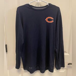 Nike Dri-Fit Chicago Bears Men’s Long Sleeve Tee